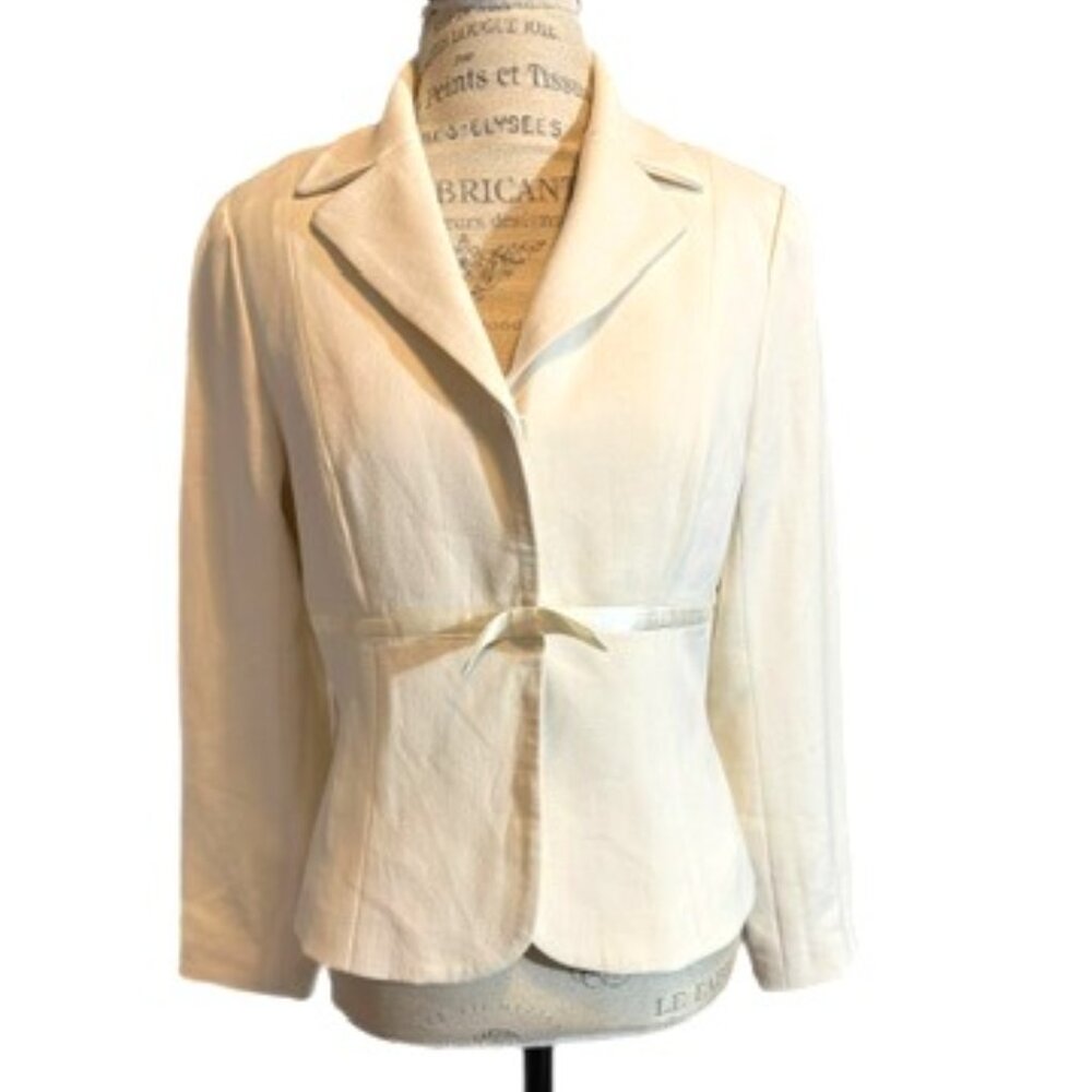 Vintage Neman Marcus Off-White Blazer